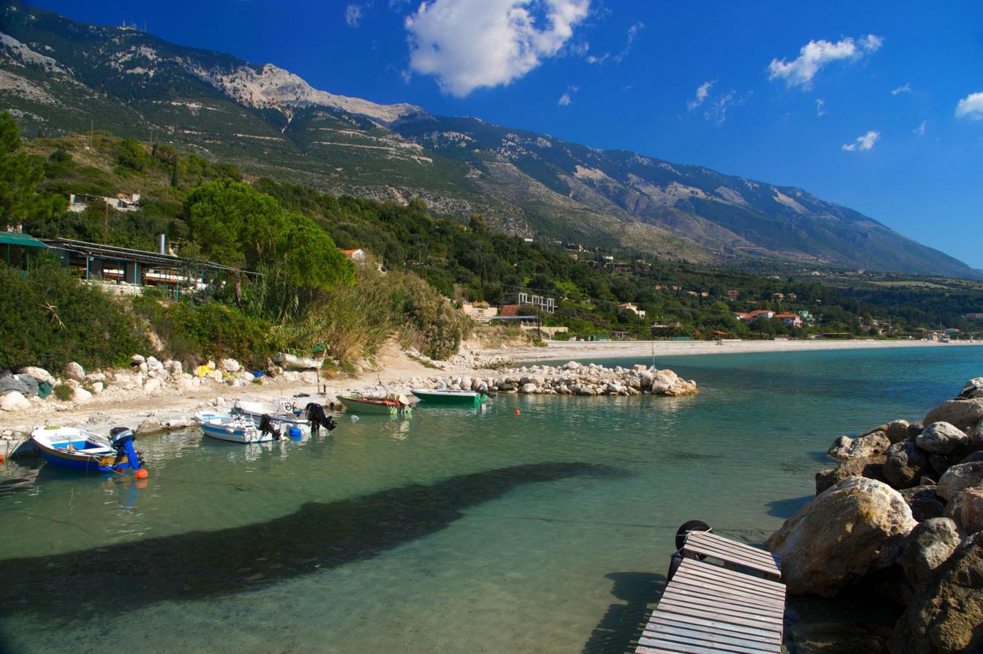 Eleftheria Apartments Vlachata Luaran gambar