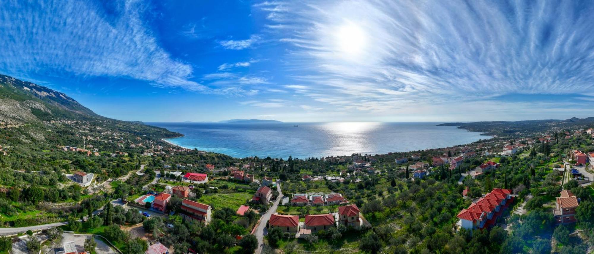 Eleftheria Apartments Vlachata Luaran gambar
