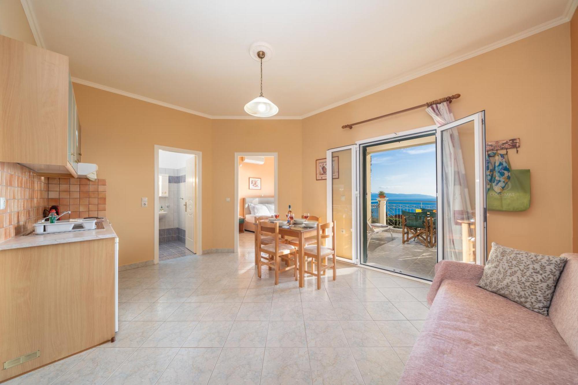 Eleftheria Apartments Vlachata Luaran gambar